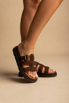 Brown Suede