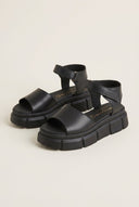 TFP - Flatform Sandals Chunky Sole - Black Matte