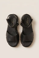 TFP - Flatform Sandals Chunky Sole - Black Matte