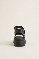 TFP - Flatform Sandals Chunky Sole - Black Matte