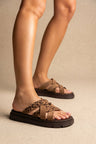 Taupe/Leopard