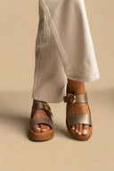RAGAZZA - Flatform Sandals - Sand Matte