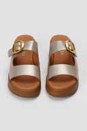 RAGAZZA - Flatform Sandals - Sand Matte