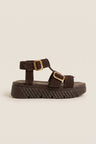 Dark Brown Suede