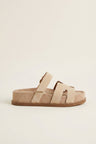 Beige Suede