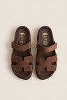 Brown Suede