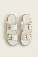 Mariella Fabiani - Flatform Sandals - White Matte