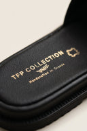 TFP - Flatform Sandals Wide Cut Out - Black Matte