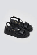 Flatforms δερμάτινα σανδάλια TFP
