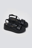 Flatforms δερμάτινα σανδάλια TFP