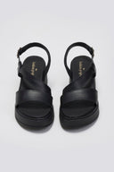 Flatforms δερμάτινα σανδάλια TFP