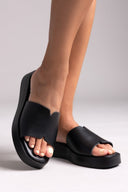 Flatforms δερμάτινα σανδάλια Tfp