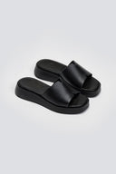 Flatforms δερμάτινα σανδάλια Tfp