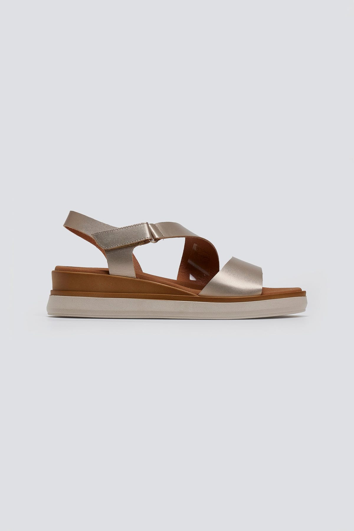 Flatforms σανδάλια δερμάτινα Ragazza 0411