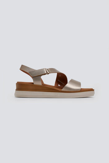 Flatforms σανδάλια δερμάτινα Ragazza 0411