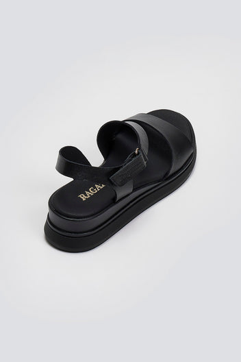 Flatforms σανδάλια δερμάτινα Ragazza 0411