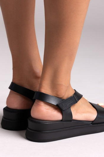 Flatforms σανδάλια δερμάτινα Ragazza 0411