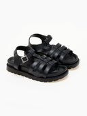Flatforms σανδάλια gladiator - Μαύρο - thefashionproject.gr - Eco Twins
