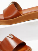 Flatforms σανδάλια με στρας στοιχείο TFP - Ταμπά - thefashionproject.gr - TFP