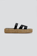 Flatforms σανδάλια με velcro ERYNN - Μαύρο - thefashionproject.gr - ERYNN