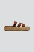 Flatforms σανδάλια με velcro ERYNN - Ταμπά - thefashionproject.gr - ERYNN