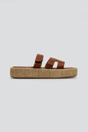 Flatforms σανδάλια με velcro ERYNN - Ταμπά - thefashionproject.gr - ERYNN