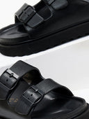Flatforms slides ATENEO - Μαύρο - thefashionproject.gr - ATENEO