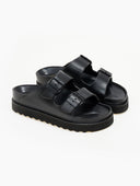 Flatforms slides ATENEO - Μαύρο - thefashionproject.gr - ATENEO