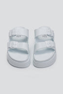 Flatforms slides με τοκάδες ATENEO - Λευκό - thefashionproject.gr - ATENEO