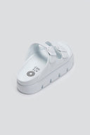 Flatforms slides με τοκάδες ATENEO - Λευκό - thefashionproject.gr - ATENEO