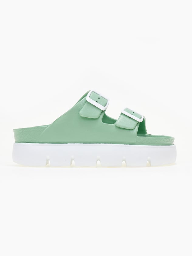 Flatforms slides με τοκάδες ATENEO - Μέντα - thefashionproject.gr - ATENEO