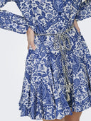 Φόρεμα boho με λαχούρια ONLY 15305484 - Μπλε - thefashionproject.gr - ONLY