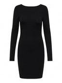 Φόρεμα glitter με ανοιχτή πλάτη ONLY 15335088 - Μαύρο - thefashionproject.gr - ONLY