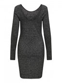Φόρεμα glitter με ανοιχτή πλάτη ONLY 15335088 - Μαύρο/Ασημί - thefashionproject.gr - ONLY