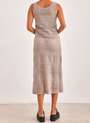 Φόρεμα μάξι με δαντέλα Vero Moda 10309293 - Τάουπε - thefashionproject.gr - VERO MODA