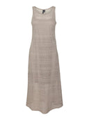 Φόρεμα μάξι με δαντέλα Vero Moda 10309293 - Τάουπε - thefashionproject.gr - VERO MODA