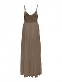 Φόρεμα μάξι με δέσιμο Only 15346818 - Τάουπε - thefashionproject.gr - ONLY