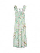 Φόρεμα με βολάν στους ώμους Vero Moda 10324125 - Multi - thefashionproject.gr - VERO MODA