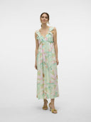 Φόρεμα με βολάν στους ώμους Vero Moda 10324125 - Multi - thefashionproject.gr - VERO MODA