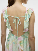 Φόρεμα με βολάν στους ώμους Vero Moda 10324125 - Multi - thefashionproject.gr - VERO MODA