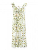 Φόρεμα με βολάν στους ώμους Vero Moda 10324125 - Πράσινο - thefashionproject.gr - VERO MODA