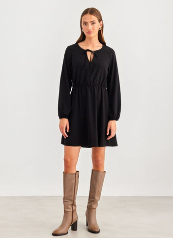 Φόρεμα με cut out 10294992 - Μαύρο - thefashionproject.gr - VERO MODA
