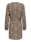 Φόρεμα με print ONLY 15331770 - Leopard - thefashionproject.gr - ONLY
