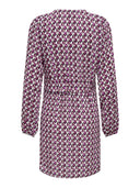 Φόρεμα με print ONLY 15331770 - Magenta - thefashionproject.gr - ONLY