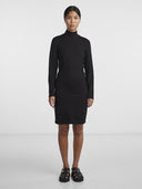 Φόρεμα με ψηλό γιακά PIECES 17141051 - Μαύρο - thefashionproject.gr - PIECES