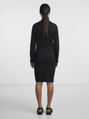 Φόρεμα με ψηλό γιακά PIECES 17141051 - Μαύρο - thefashionproject.gr - PIECES