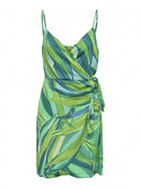 Φόρεμα μίνι εμπριμέ ONLY 15298241 - Πράσινο - thefashionproject.gr - ONLY