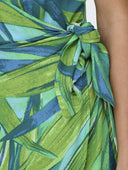 Φόρεμα μίνι εμπριμέ ONLY 15298241 - Πράσινο - thefashionproject.gr - ONLY