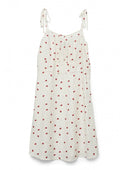 Φόρεμα μίνι με φράουλες Vero Moda 10324640 - Λευκό - thefashionproject.gr - VERO MODA