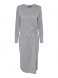 Φόρεμα μίντι basic Pieces 17151341 - Γκρι - thefashionproject.gr - PIECES